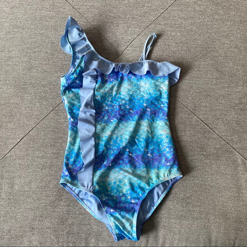 Justice Mermaid One Piece size 18 GUC!!!